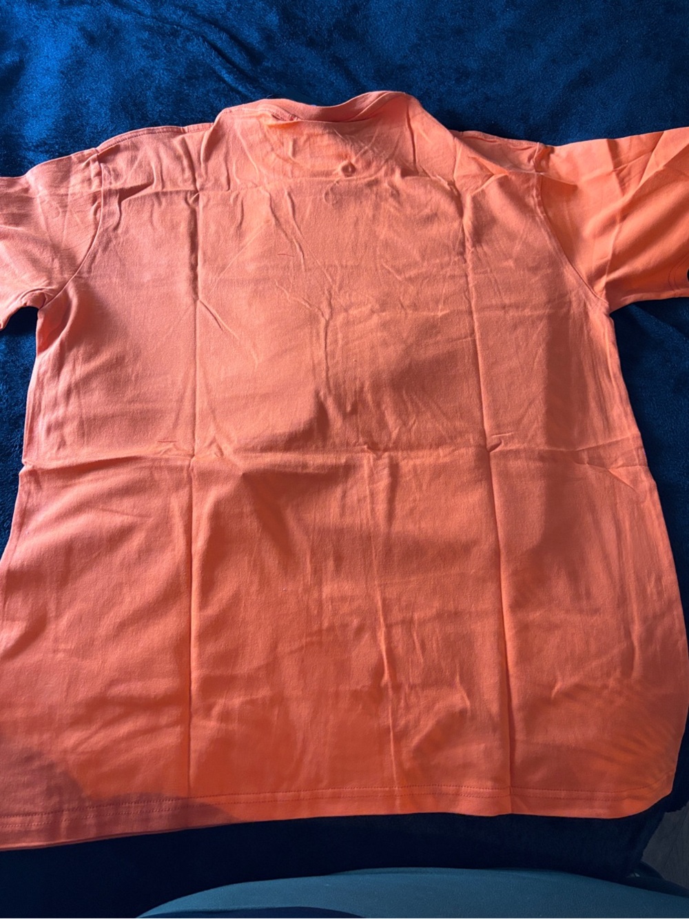 Brand New !!  Orange Tee with Sneaker Graphic Read 👇 - Picture 3 of 3